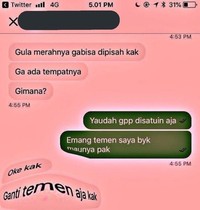Kumpulan Chat Kocak Ojol