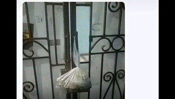 Laki jadi tempat salah. Foto: X.com