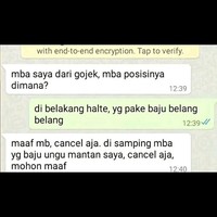 Kumpulan Chat Kocak Ojol