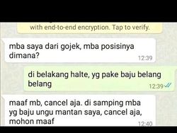 Chat Ojol Kocak Bikin Ngakak Guling-guling, Driver & Penumpang Adu Lucu!