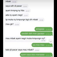 Kumpulan Chat Kocak Ojol