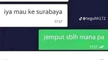 Chat yang bikin driver ketar-ketir. Foto: X.com