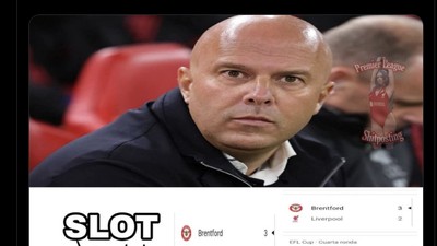 Meme: Slot Bawa Liverpool Segera Bangkit atau Kian Terhimpit?