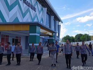 845 Personel Gabungan Amankan Laga PSM Vs Madura United di Parepare
