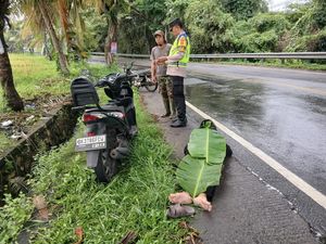 Pria Asal Nganjuk Meninggal di Jalan Denpasar-Gilimanuk