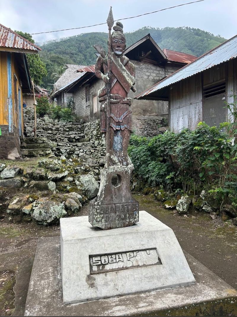 Soba Ratu: Penjaga Kampung Adat Lamahelan di Flores Timur (Tangkap Layar Google Maps/Griselda/2025)