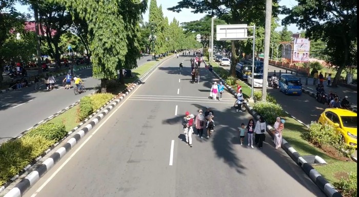 Pemkab Bogor Lakukan Uji Coba Zona Kuliner di CFD Tegar Beriman