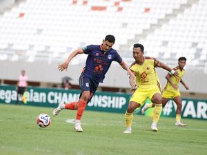 Derbi Sumsel United Vs Sriwijaya FC Berakhir 1-1
