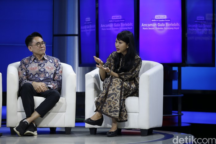 detikcom Leaders Forum - Ancaman gula berlebih detikcom Leaders Forum - Diharapkan, kepentingan melindungi generasi muda dari diabetes juga bisa diselaraskan dengan kebutuhan industri. (Foto: Rifkianto Nugroho/detikHealth)