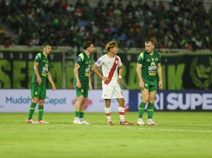 Hasil Super League: Comeback, Persebaya Taklukkan Persis  2-1