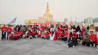Sambut Piala Dunia U-17 2025, Garuda Qatar Gelar Parade