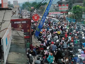Jalur Puncak Bogor Sempat Macet Parah Siang Tadi, Polisi Terapkan One Way