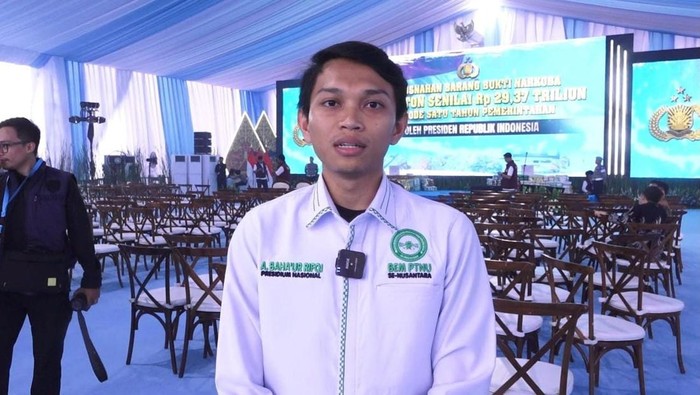 Ketua BEM PTNU, Ahmad Bahur Rifqi