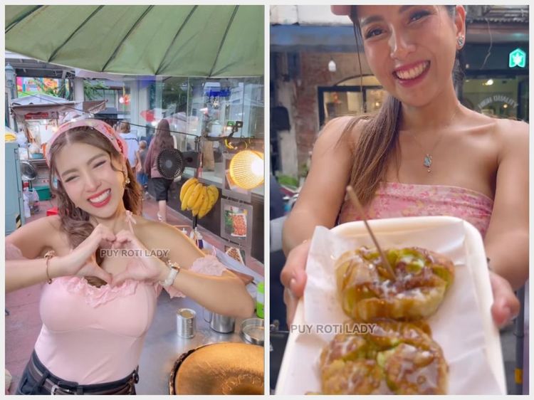 Kisah Penjual Roti Cantik Viral di Thailand, Kini Eksis Jadi Konten Kreator