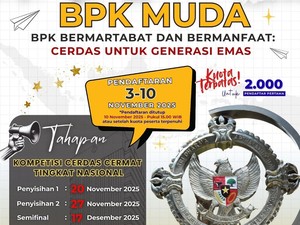 BPK Siap Gelar Lomba Cerdas Cermat Nasional Jenjang SMA/Sederajat, Ayo Daftar!