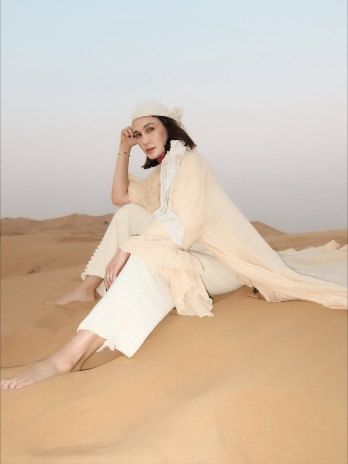 Luna Maya di Dubai.