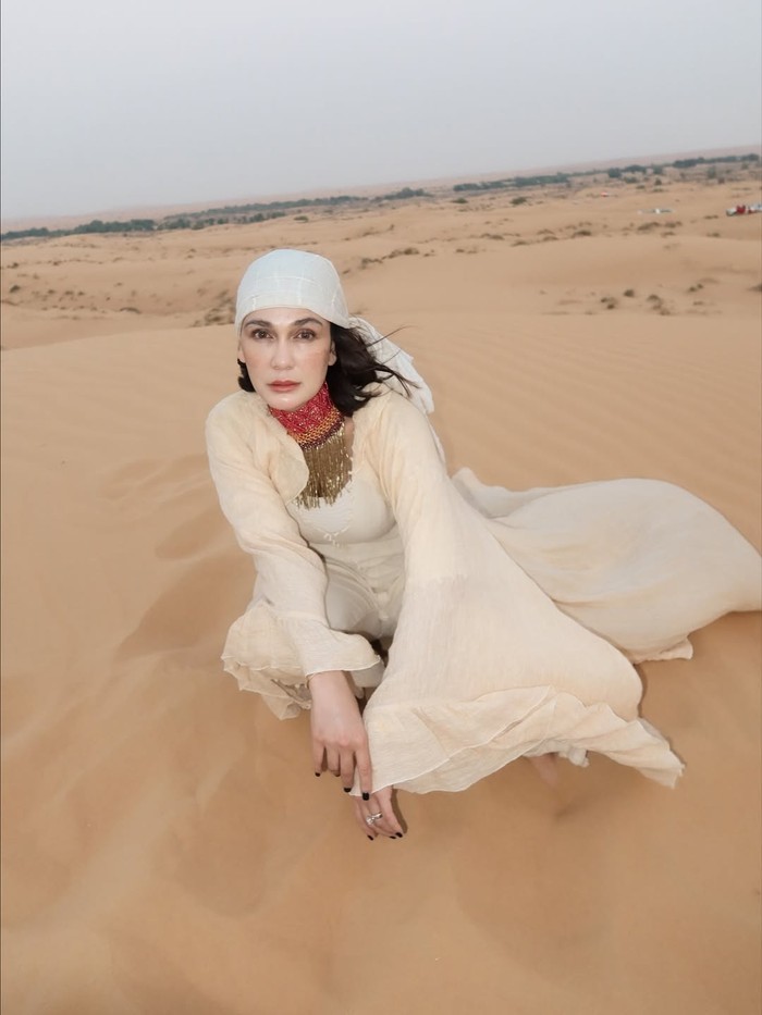 Luna Maya di Dubai.