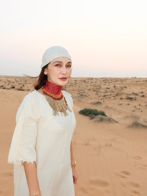 Luna Maya di Dubai.