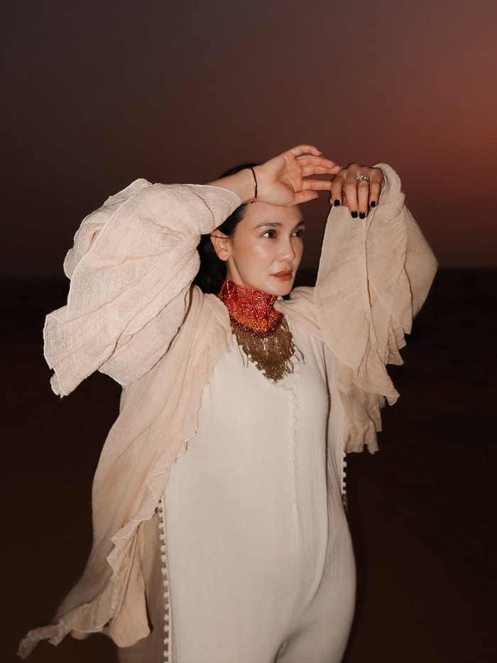 Luna Maya di Dubai.