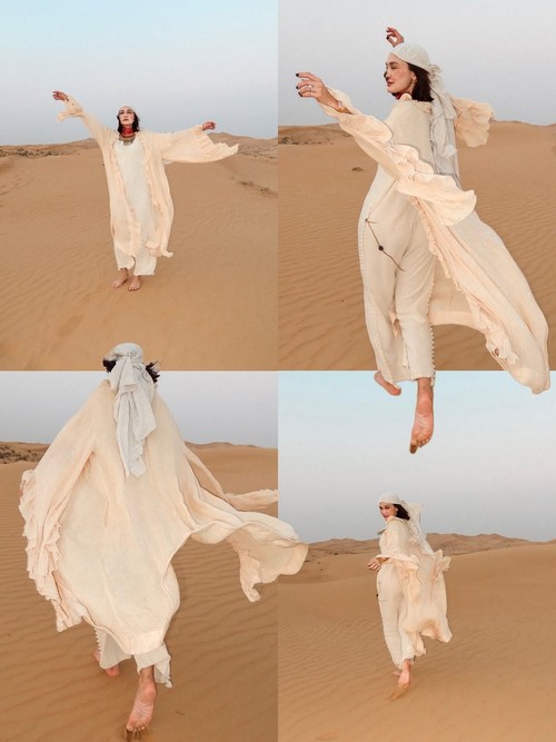 Luna Maya di Dubai.