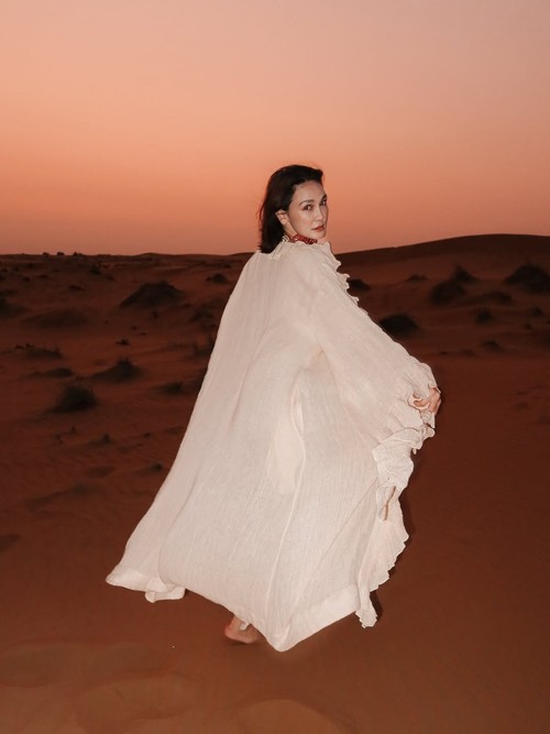 Luna Maya di Dubai.