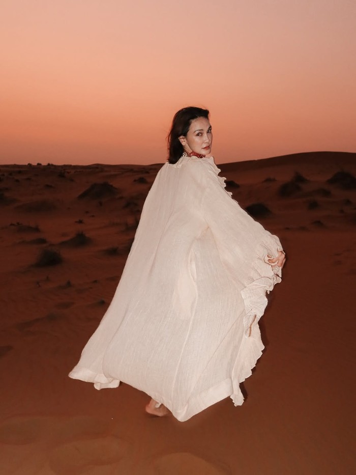 Luna Maya di Dubai.