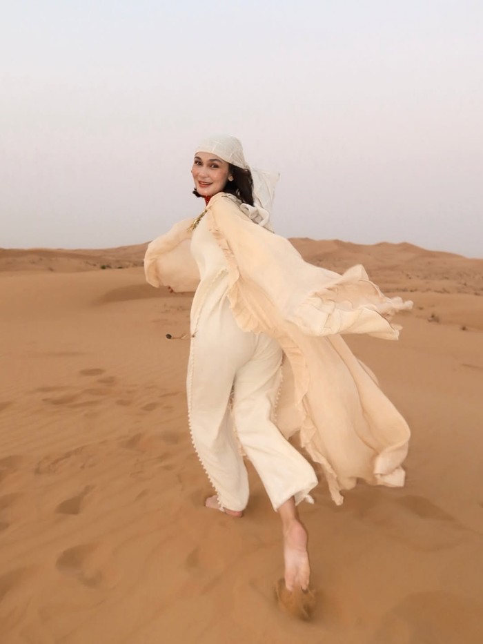 Luna Maya di Dubai.