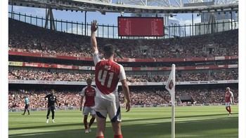 Tim lawan langsung takut begitu Arsenal tendangan sudut. Foto: X.com