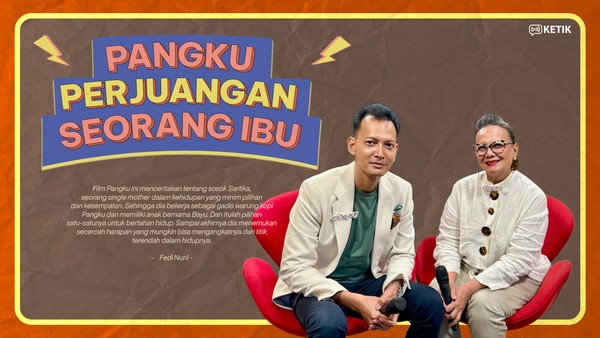 Video KETIK: Christine Hakim Ungkap Kegilaan Reza Rahadian Sutradarai Pangku