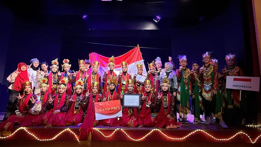 Bangga! Tarian Siswa SMP Indonesia Raih Prestasi di Festival Internasional