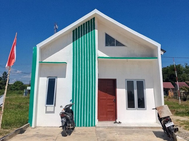 Deretan Rumah dengan Desain Kekinian di Banyuasin, Harga Rp 166 Juta