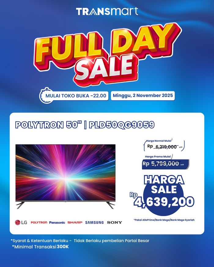 Transmart full day sale