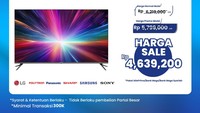 LED TV 50 Inch di Transmart Full Day Sale Diskon Jadi Cuma Rp 4 Jutaan