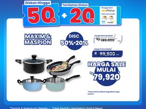Transmart Full Day Sale! Peralatan Masak Diobral Murah