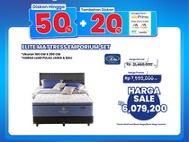 Beli Tempat Tidur Harganya Lebih Murah di Transmart Full Day Sale