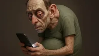 Wujud Seram Manusia Masa Depan, Gegara Mager dan Kecanduan Gadget