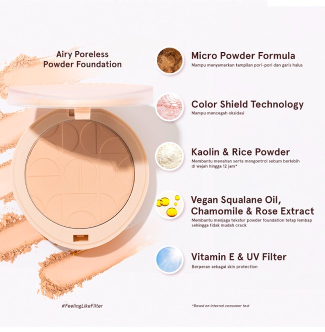 Bedak Padat untuk Usia 30 Tahun ke Atas