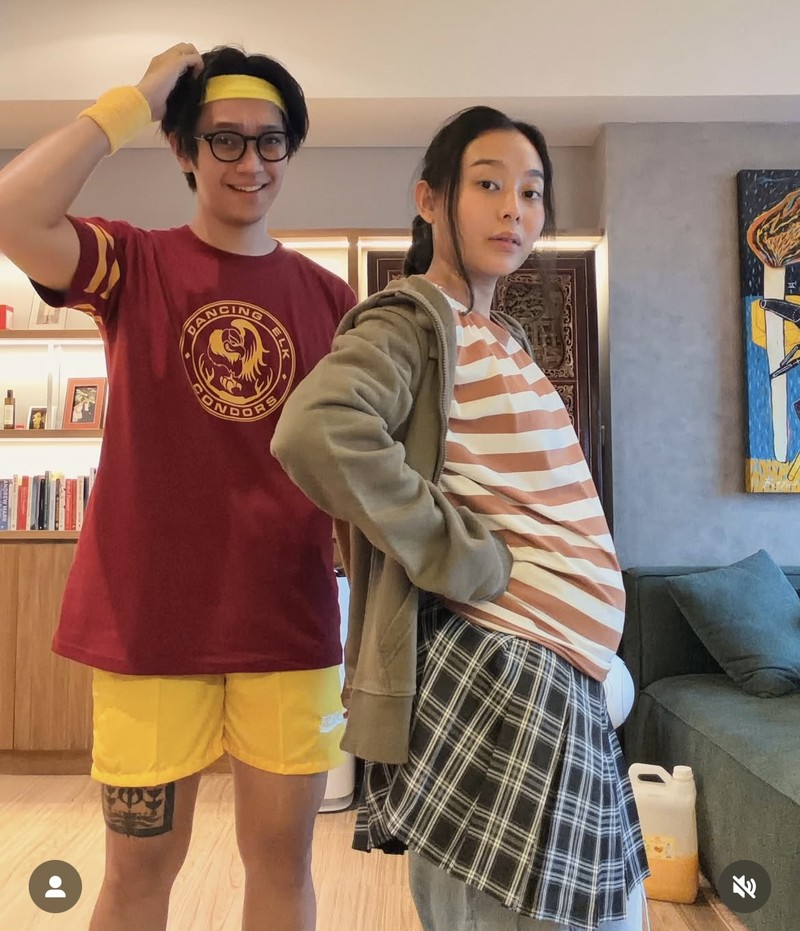 Brandon Salim dan Dhika Himawan Kompak Masak Bakso hingga Matcha