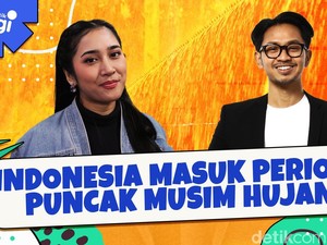 Indonesia Masuk Periode Puncak Musim Hujan