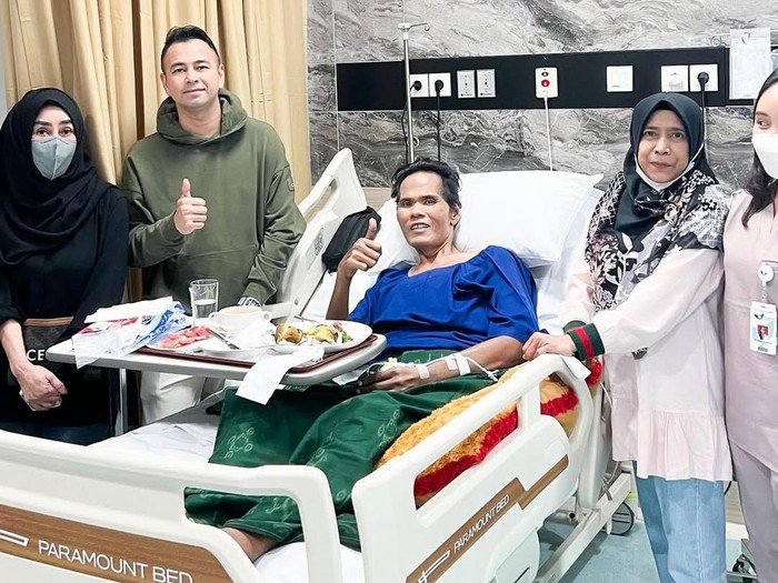 Kondisi terkini Fahmi Bo usai dibawa ke rumah sakit oleh Raffi Ahmad.
