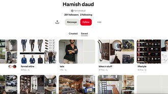 Melihat Pinterest Hamish Daud yang Disorot, Pin Interior Rumah Hingga Otomotif