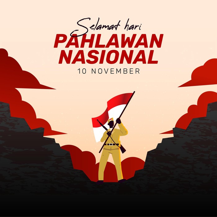 Ilustrasi Hari Pahlawan