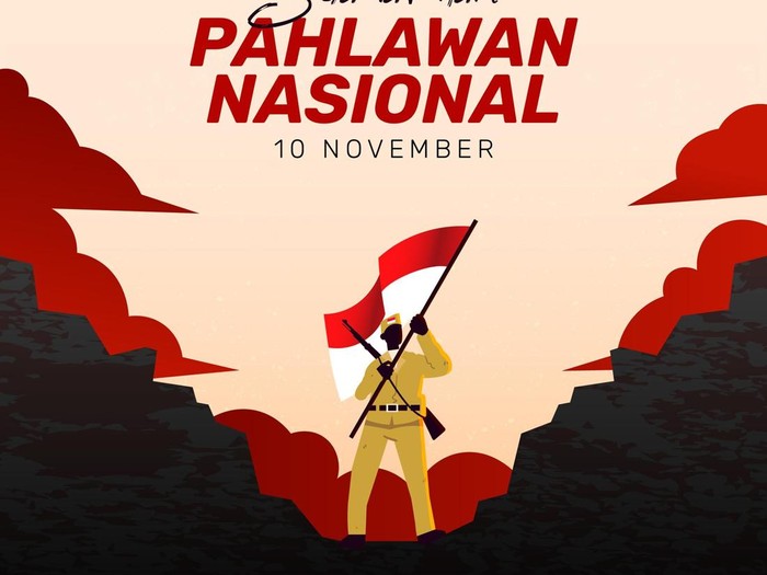Ilustrasi Hari Pahlawan