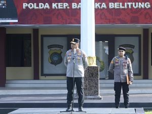 Pimpin Apel Perdana, Kapolda Babel Beri Pesan ke Anggotanya