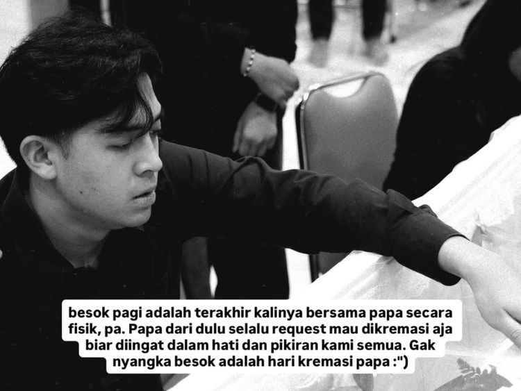 Jenazah Ayah Jerome Polin Bakal Dikremasi