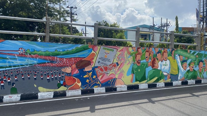 Karya Mural di Surabaya Jadi Sasaran Vandalisme