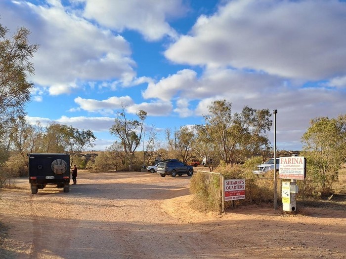 kota mati Farina di Australia Selatan