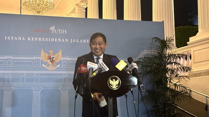 Mantan Direktur Utama KAI Ignasius Jonan menemui Presiden Prabowo Subianto di Istana Kepresidenan, Jakarta