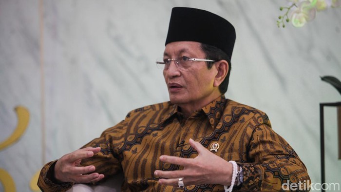 Menteri Agama (Menag) Nasaruddin Umar (Andhika/detikcom).