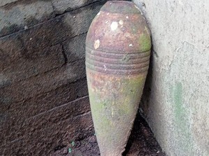 Warga Jogja Temukan Mortir di Halaman Rumahnya, Diduga Sisa PD II